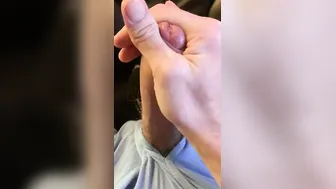 Whip it out jerk it off let the cum spurt out