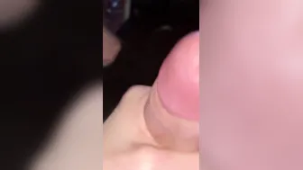 See the cum come spewing out