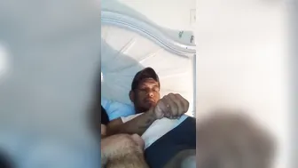 Jerking with a friend Big cummed