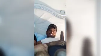 Jerking with a friend Big cummed