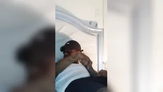 Jerking with a friend Big cummed