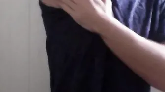 Bushy chested bro shows off pecs