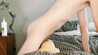 Bushmanjim and Buddy Keegan boned and double penetration boned their new Sohimi male sex doll then both cum on dildo