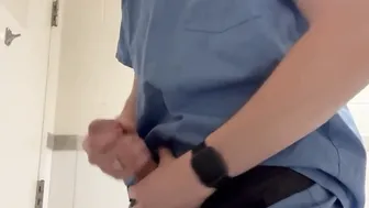 Sissy Doctor Jizzes inside Mask and Wears it