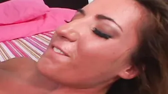 Big Titted dark haired sluts with incredible sexy boobs enjoy the casting fucked