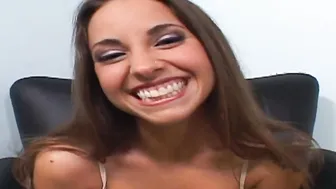 Petite dark hair Teens with tiny boobies getting a jizzed inside