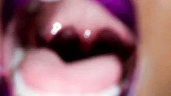 EXPLORE MY HUGE MOUTH FOR DATE NIGHT VORE TEETH BDSM