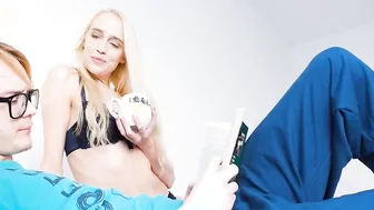 SISPORN. Bf relaxes and angry blonde has sex with stepbro