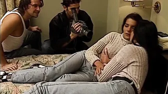 Groups porn video – Foursome with twins Timeo and Marianna two upscaled to 4K