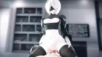 Nier Automata 2B Compilation 3d Porn
