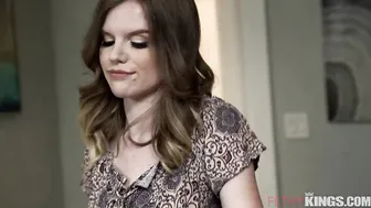 Nikki Sweets Gets Banged into Kitchen for a Cumshot