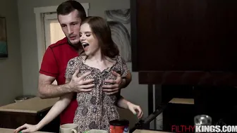 Nikki Sweets Gets Banged into Kitchen for a Cumshot