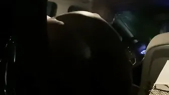 She couldn’t wait so i stuffed her snatch into a random outside parking lot 