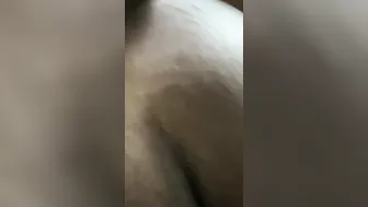 Ebony bbw backshots while husband at work