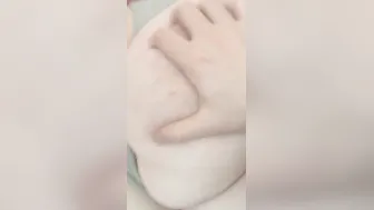 Massaging Huge Melons BBW 36 DDD Married Nympho