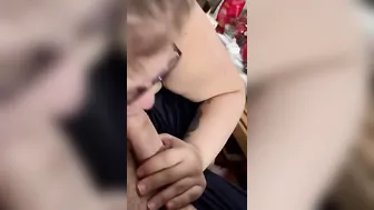 Gets a blow job after six weeks of no sex