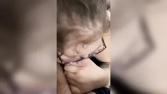 Gets a blow job after six weeks of no sex