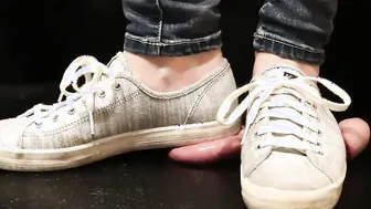 Penis Trample and BallBusting by Toes goddess Bitta VonSweet