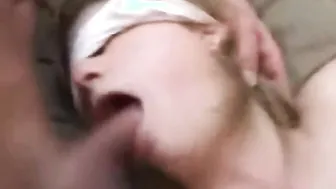 Cum drenched whore ravaged inside 3 way