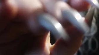 CHILL and SMOKE with ME CLOSEUP HANDS  CIGARETTE BONDAGE