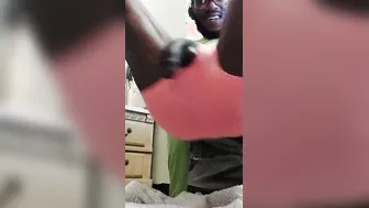 Online class and my cock popped out.. must see