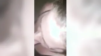 Deep throating my boyfriends fat dick
