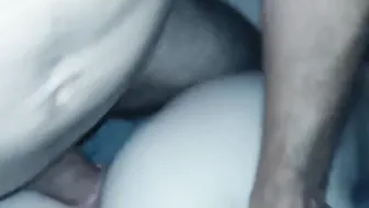 From the back slow pounded
