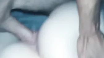 From the back slow pounded