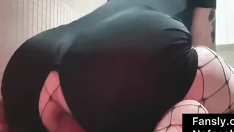 fucking my butt into a very Bae outfit
