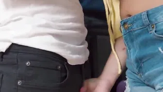 Step MILF catches son and daughter having sex