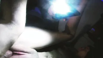My Hottie bimbo doing her job