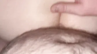 Horney fiance ejaculates all over my penis