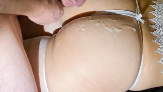 cum on her huge booty - PAWG - LunaxSun incredible white butt for you