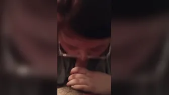 Gigantic Woman Gagging on my Dick - Head