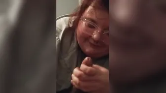 Gigantic Woman Gagging on my Dick - Head