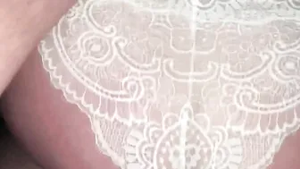 Gigantic Booty Screwed From Behind Cum Shot on lingerie PAWG