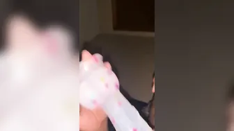 NEW DILDO Sip from the water fountain?