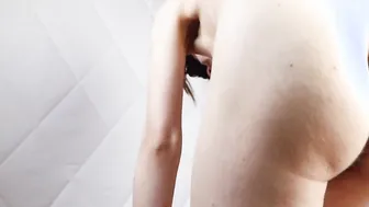 Trying underwear