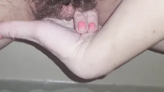 bushy soak turned on butterfly vagina comes for you