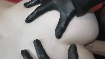 Mask slides off half way though CUMMING into Fearless Boy-Next-door
