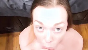 Amateur stepteen sucks during taboo sex inside missionary showing off