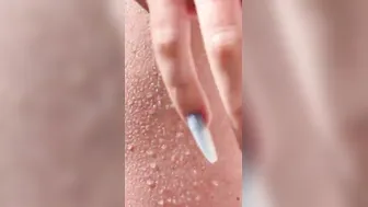 Real sex on vacation after the pool - devils pedicure point of view