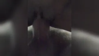 Fiance fucking on all fours being filled with sperm