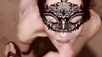 Cumslut getting multiple cum loads dumped on her face and