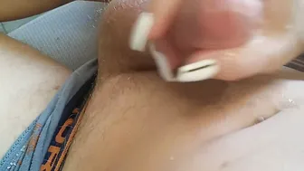 STEP SISTER HELP CUM with HAND JOB