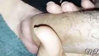 My stepmother blows my cock to i got cum three