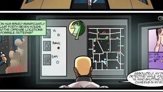 Big black cock Amazingly Hot Hero Fucks Hot Villian And Forgets To Save The City
