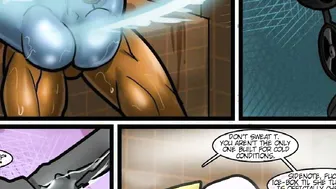 big black cock Amazingly Hot Hero Fucks Hot Villian And Forgets To Save The City