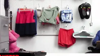 Shoplifter Gets A Surprise From The Store's Huge-Dicked Manager