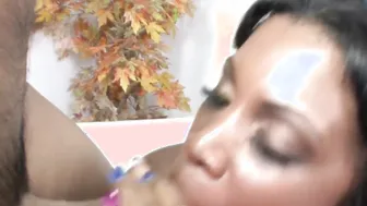 Huge Tittied Black Goddess Loves Fucking White Boys